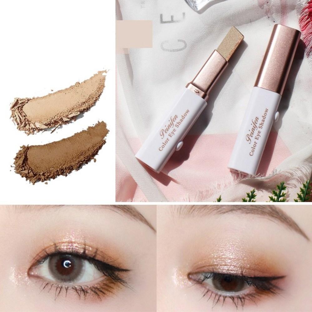 Двухцветные тени для век YiYe, 6 цветов, 22 г, 04#земляной цвет, 1 шт.