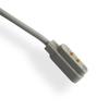 USB to 2-контактный магнитный зарядный кабель Зарядный шнур для портативной соковыжималки Donlim DL-BX910/MR9600/2511-2519 Длина 23,6 дюйма