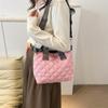 Yogodlns Design Lingge Quilted Padded Large Tote Nylon Women Handbags Luxury Design Shoulder Crossbody Bags Shopper Bag