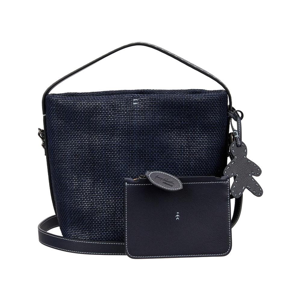 Henry Beguelin Fine Intreccia Margherita Navy