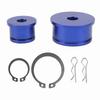 Shifter Cable Bushings Kit CNC Aluminum Alloy Replacement for Acura Rsx Type S 2002?2006 Blue