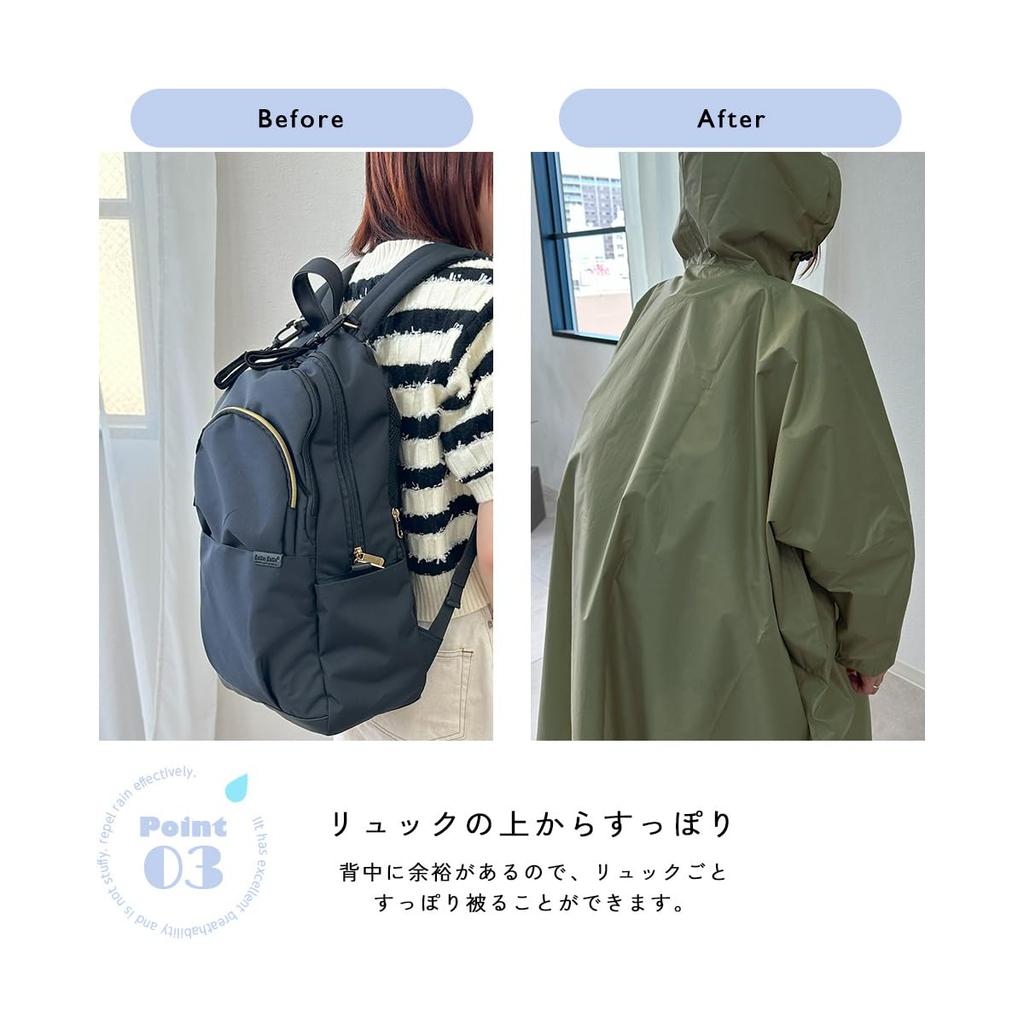 Gisele Велосипедный Дождевик с Сумкой для Хранения и для Мужчин и Женщин, Дождевик, Рюкзак, Дождевая одежда, Пончо, Легкий, Длинный, Карманы, Портативный, (розовый)