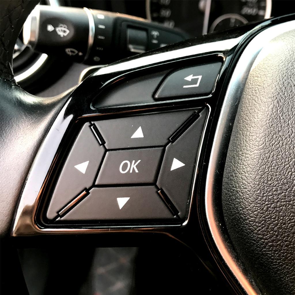 Для Mercedes-Benz ABCE Cla Cls Gla Glk Class W176 W246 W204 W207 W218 X156 Car-Styling рулевое колесо Панель Рамка Крышка Отделка