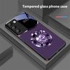 Круглый бриллиант для Y72 33S 11 03 36 96 Lite 35 16 Iqoo 12 V40 SE 5G 29 40 21 30 X80 Pro Vivo Чехол для телефона из закаленного стекла Черный
