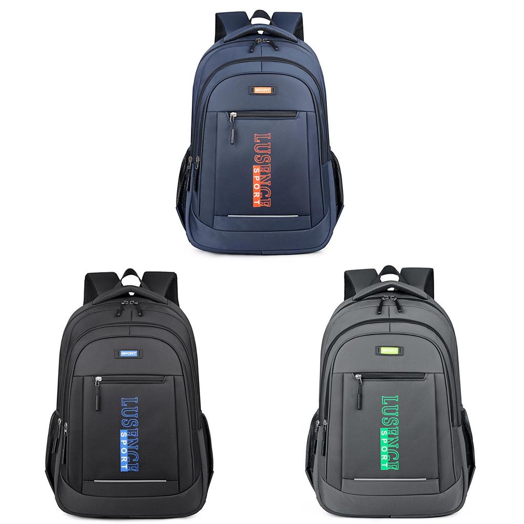 Oxford Canvas Travel Backpack With Breathable Design For Men And Women