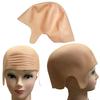 Halloween Cosplay Bald Cap Reusable Costume Party Adults Men Women Makeup Bald Head Cover Hat Party Supplies