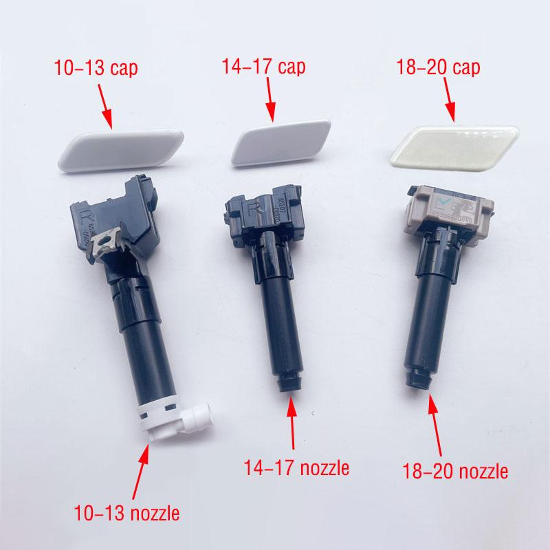 Для Toyota Land Cruiser Prado LC150 2010- Передний бампер автомобиля фара омывателя фар форсунка насос крышка