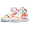Air Jordan 1 Mid SE Bright Citrus Женские кроссовки Оранжево-белый CZ0774-800