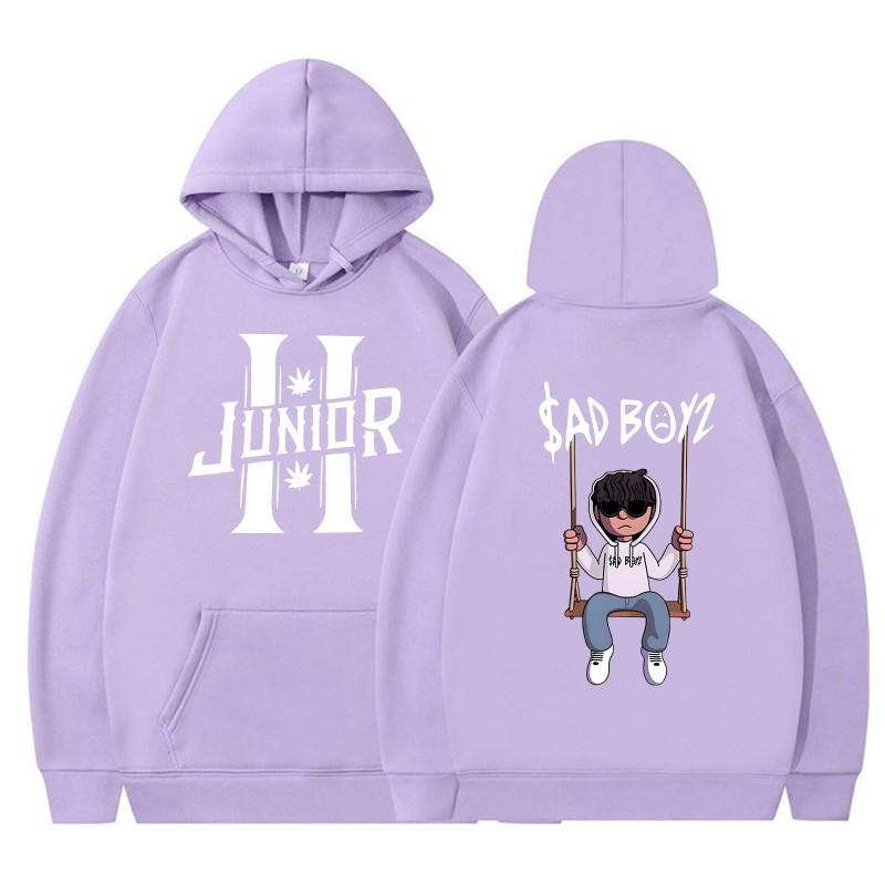 Unisex Hooded Sweatshirt Streetwear Casual Pullover Teens Men Women Loose Fit Cartoon Print