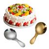 Yousheng Мини-ложка из нержавеющей стали, ложка с короткой ручкой, ложка для мороженого, ложка для сухого молока для кухни, ресторана