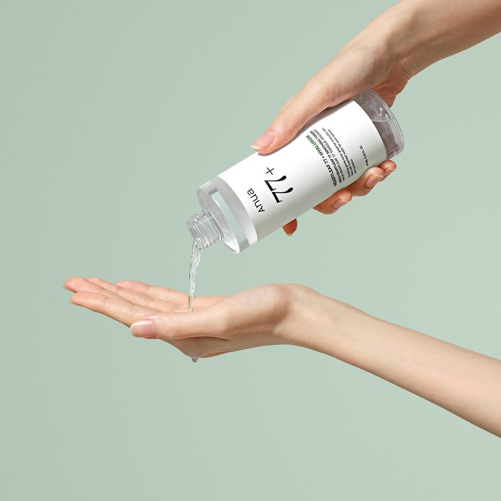 ANUA Houttuynia Cordata 77 Успокаивающий для и Комбинированной Кожи Тонер для ухода за кожей с экстрактом хауттунии сердцелистной, 250 мл, Лосьон для удаления остатков макияжа, Увлажняющий, Гидратирующий, Для чувствительной, Жирной кожи,