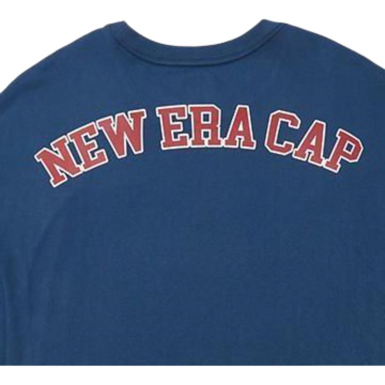 New Era FW23 Ретро Колледж Стиль Легкий Пуловер Толстовка Унисекс толстовка Темно-Синий 13789204