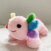 Плюшевая игрушка Радужный аксолотль Игрушки для игры Милое и очаровательное чучело животного Плюшевый аксолотль Игрушка для эмоциональной поддержки Розовый Нежный плюс Очаровательно разработанный
