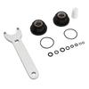 Front Mount Hydraulic Steering Cylinder Seal Kit HS5157 Pin Wrench O Rings Set for HC5340 HC5341 HC5342 HC5343 HC5344