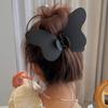 9 Colors Hair Claw Oversized Butterfly Solid Color Hair Clips Women Creative Barrettes Ponytail Shark Clips Hair Accessories