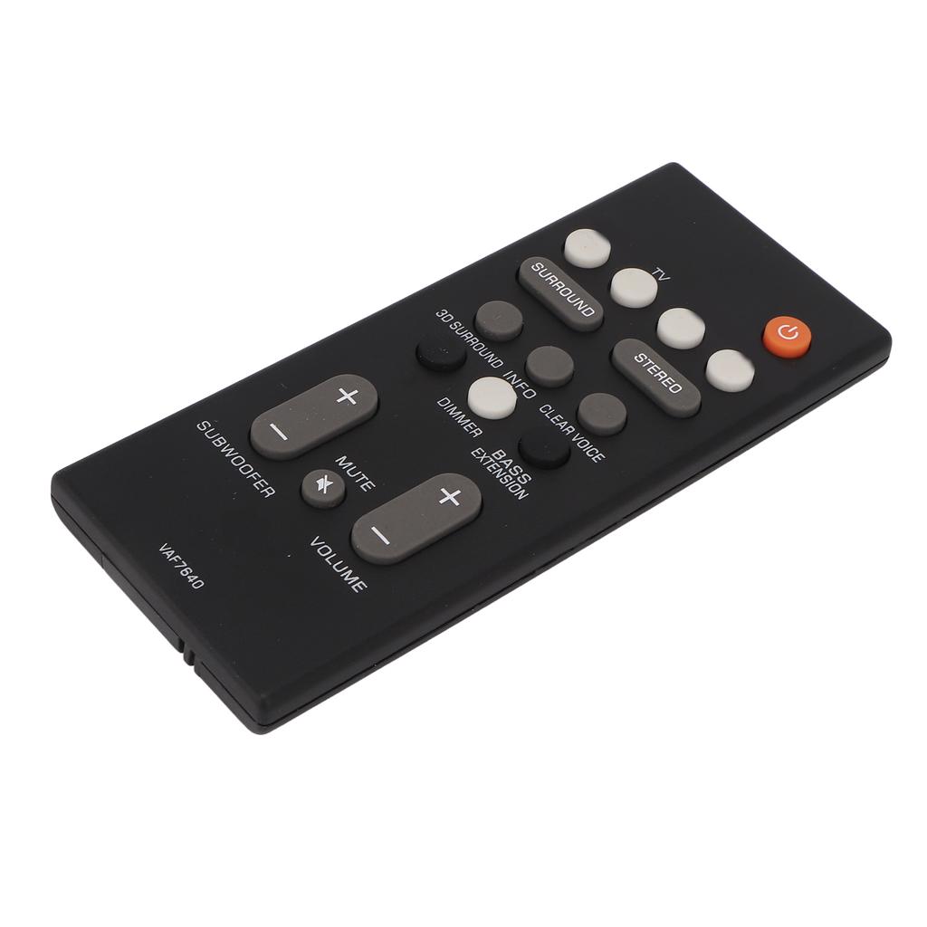 Replacement Remote Control for VAF7640 VAF76400 ATS 1080 ATS1080 YAS 108 YAS108 Home Theater Sound Soundbar Speaker