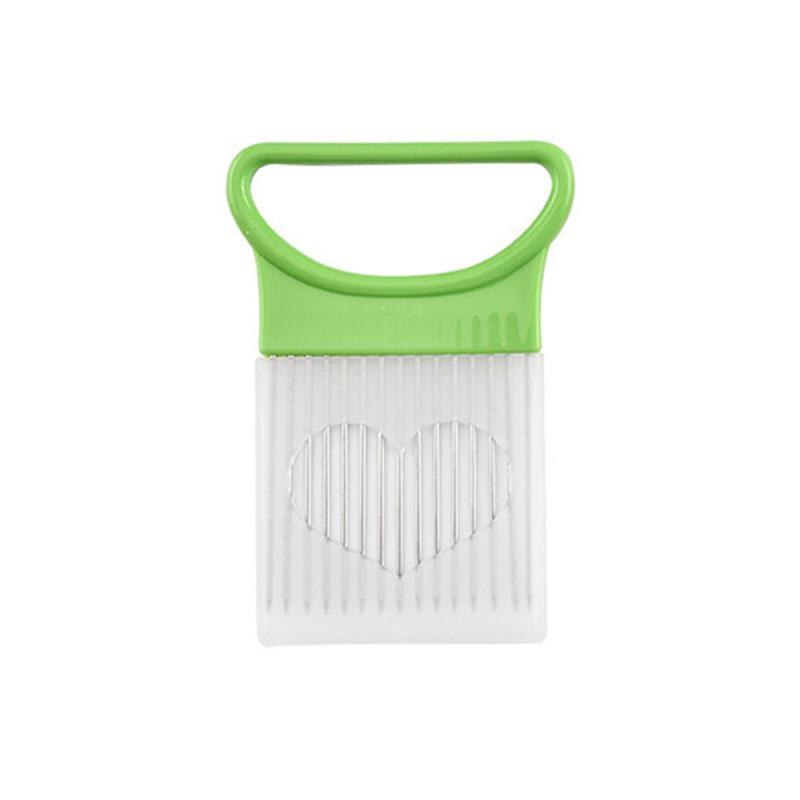 Игла для лука из нержавеющей стали, вилка для лука, овощерезка, нож для резки фруктов, нож для резки томатов, держатель для безопасной резки, кухонные принадлежности