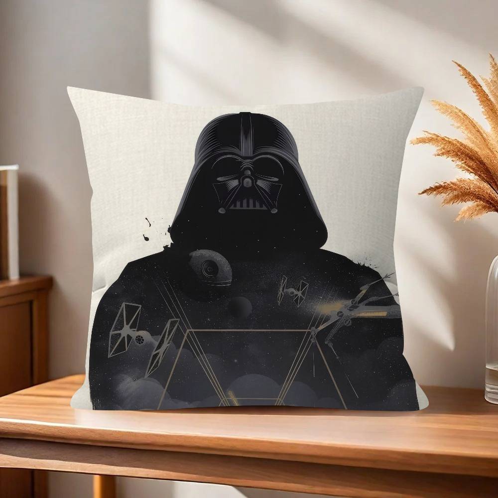 Cushion Cover Car Throw Pillow Case For Sofa Car Christmas Gift xcm xcm Funny Movie Sstar Funny Wwars