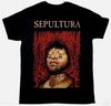 SEPULTURA ROOTS WORLD TOUR Хлопок Черный Все Размеры Унисекс Футболка Унисекс Футболка