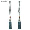 1 Pair Practical Simple Modern Tie Backs Holder Strap Tassel Curtain Rope Braided Tiebacks