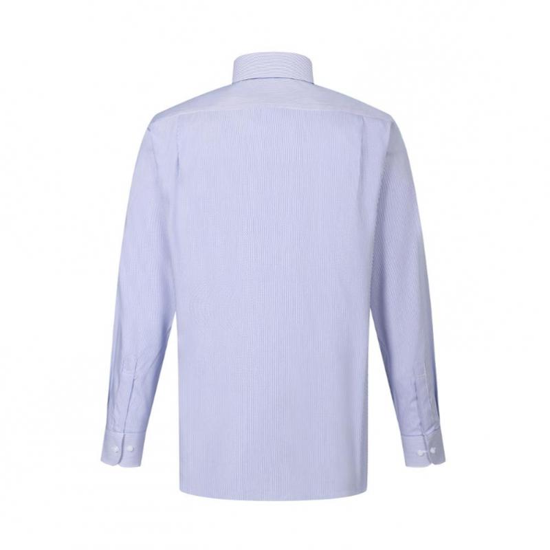Daks 26ss Хлопковая смесовая рубашка в полоску Regular Fit, простая в уходе Dmp1shdl120b1