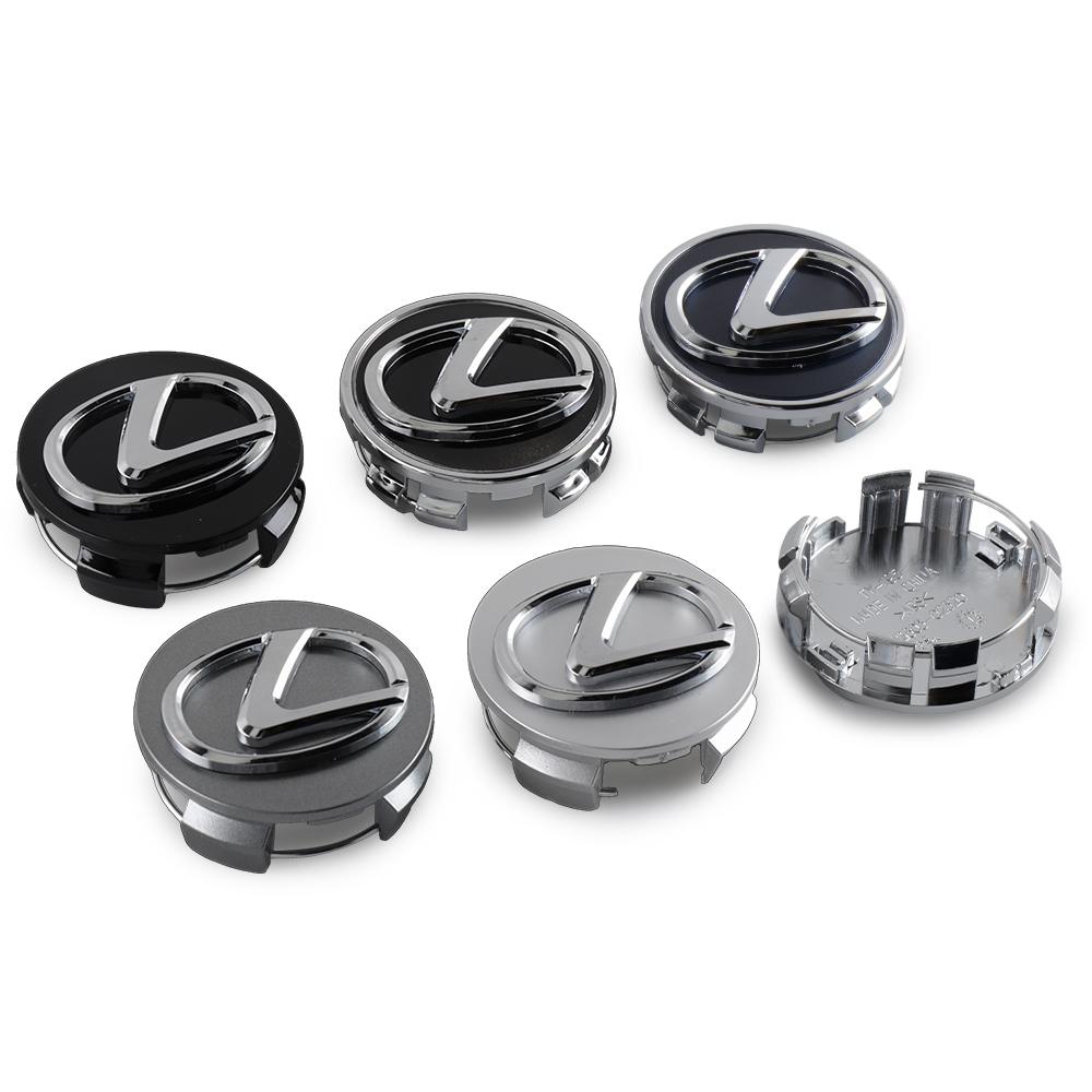 60MM Car Wheel Center Hub Caps Rim Cover Badge Wheel Lid For LEXUS CT200h NX300h RX300 RX330 EX300h F Sport IS RX NX ES LS GS UX