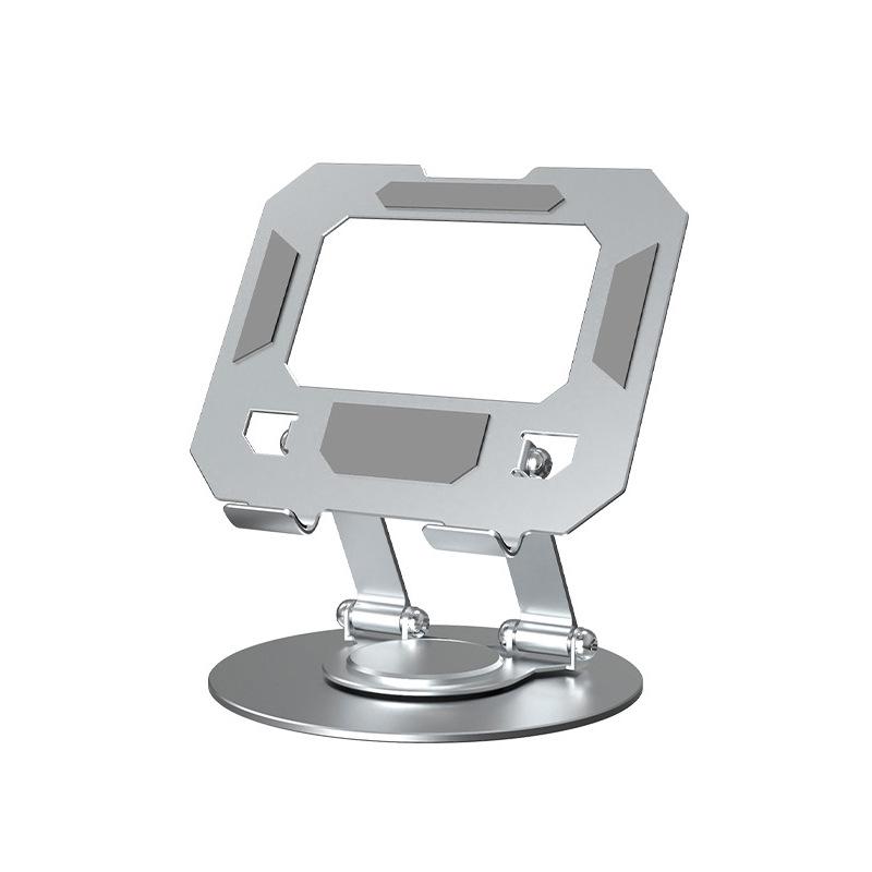 2025 Вращающаяся и Складная Подставка для Ноутбука: Подставка из сплава с функцией плоского, вращающегося монитора для отвода тепла.