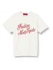 Foam Moto Vanilla White [Indian] S/S T-shirt, Print, IC-2791,