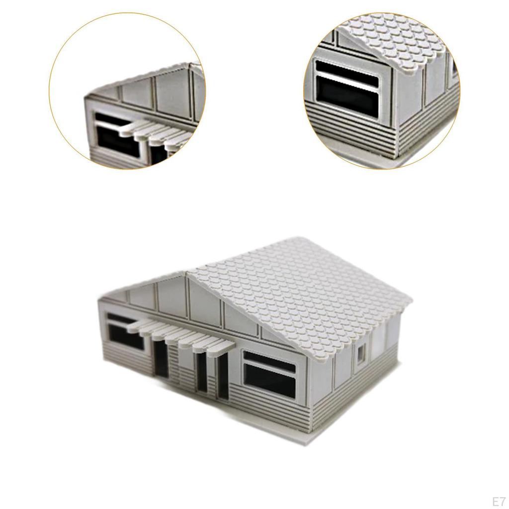 1/64 Модель здания Собранная модель, ландшафтный жилой современный дом Архитектура Сцена для песка