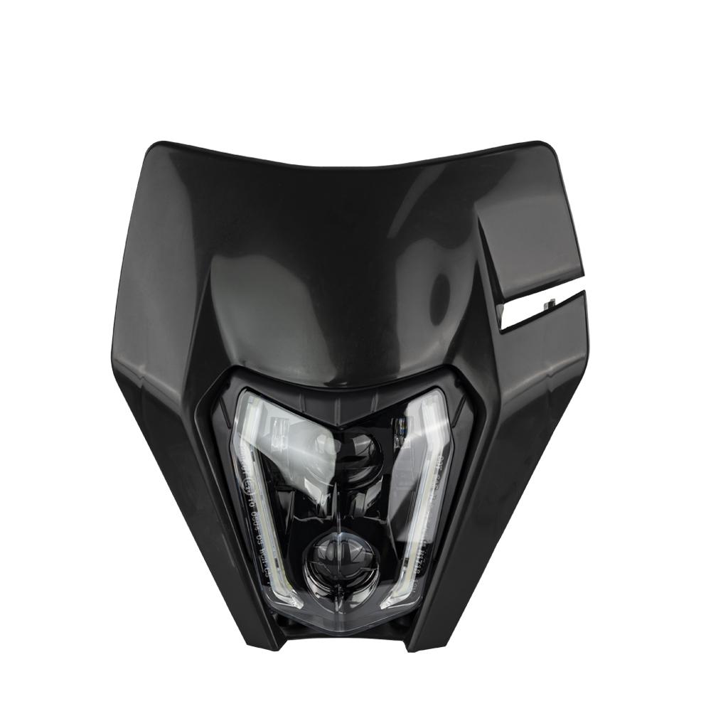 Мотокросс Эндуро Двойной спорт Свет E24-маркировка Мотоциклетная светодиодная фара для TC FE TE EXC XCW XCF 125 250 300 350 450 530 690 SMR