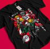 Demon Slayer Shirt Tanjiro Tshirt Nezuko T-Shirt Muzan Doma Tee Inosuke Zenitsu AA17