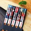 5 PairNew modelsSet Reusable Handmade Bamboo Japanese Natural Wood ChopsticksSushi Food Cat Flower Multi Color Wooden Chop Stick