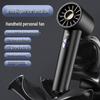 Portable Handheld Fan: Powerful Wind, Ice Cooling, 100 Speeds, Long Battery Life for Outdoor Travel