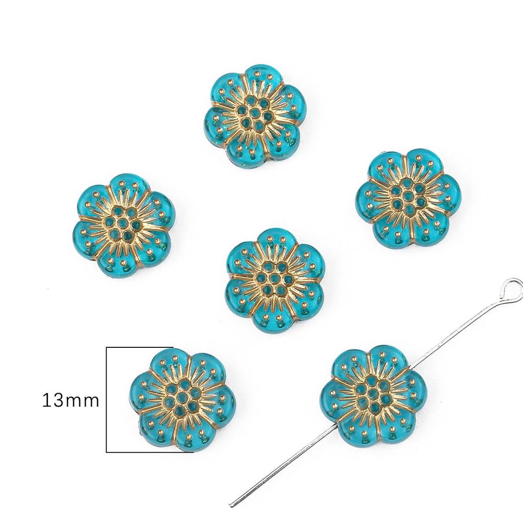Золотые бусины в стиле барокко в стиле ретро, ​​акриловые бусины разных стилей для изготовления ювелирных изделий, очаровательное украшение «сделай сам»