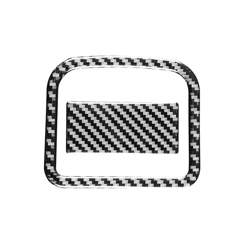 Для Nissan X-TRAIL 2014-2018 Автомобиль Углеродное волокно Ящик для хранения переднего пассажира Панель с ручкой переключения Декоративные наклейки Детали интерьера