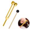 128 Hz Tuning Fork Metal Sound Vibration Tool for Relaxation And Body Awareness Easy to Use Tuning Fork with Mallet And Storage Pouch