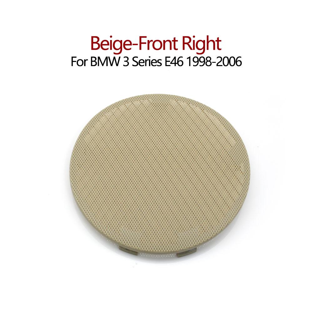 E46 Car Interior Front Left Right Door LoudSpeaker Speaker Cover Replacement For BMW 3 Series 1998-2006 51418213911 51418213912