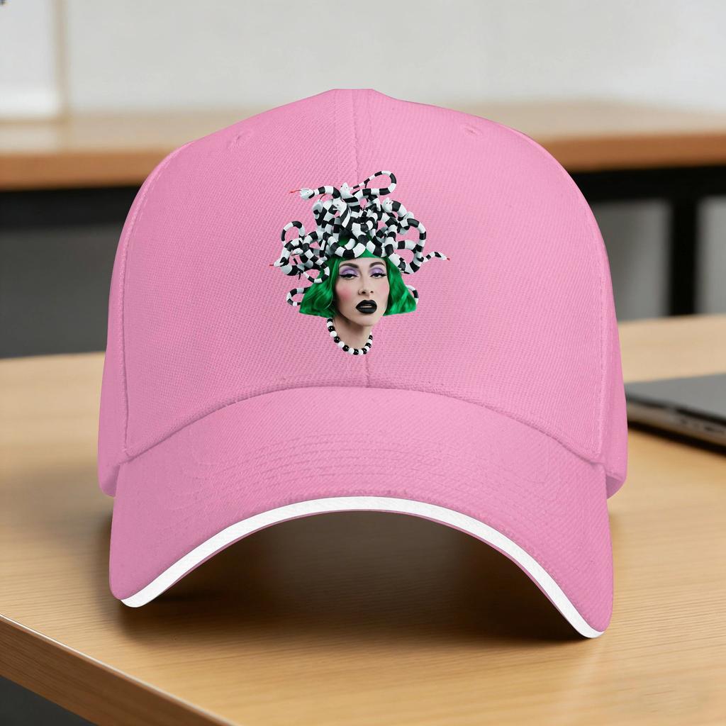 Qveen Herby Baseball Cap Kpop Rock Sunscreen Trucker Hat Unisex Adult Classic Custom Logo Snapback Cap