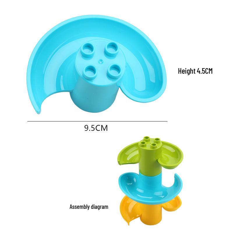 Игровой набор «Лецяо Тяньгун: Жираф и крокодил, горка и пианино»
