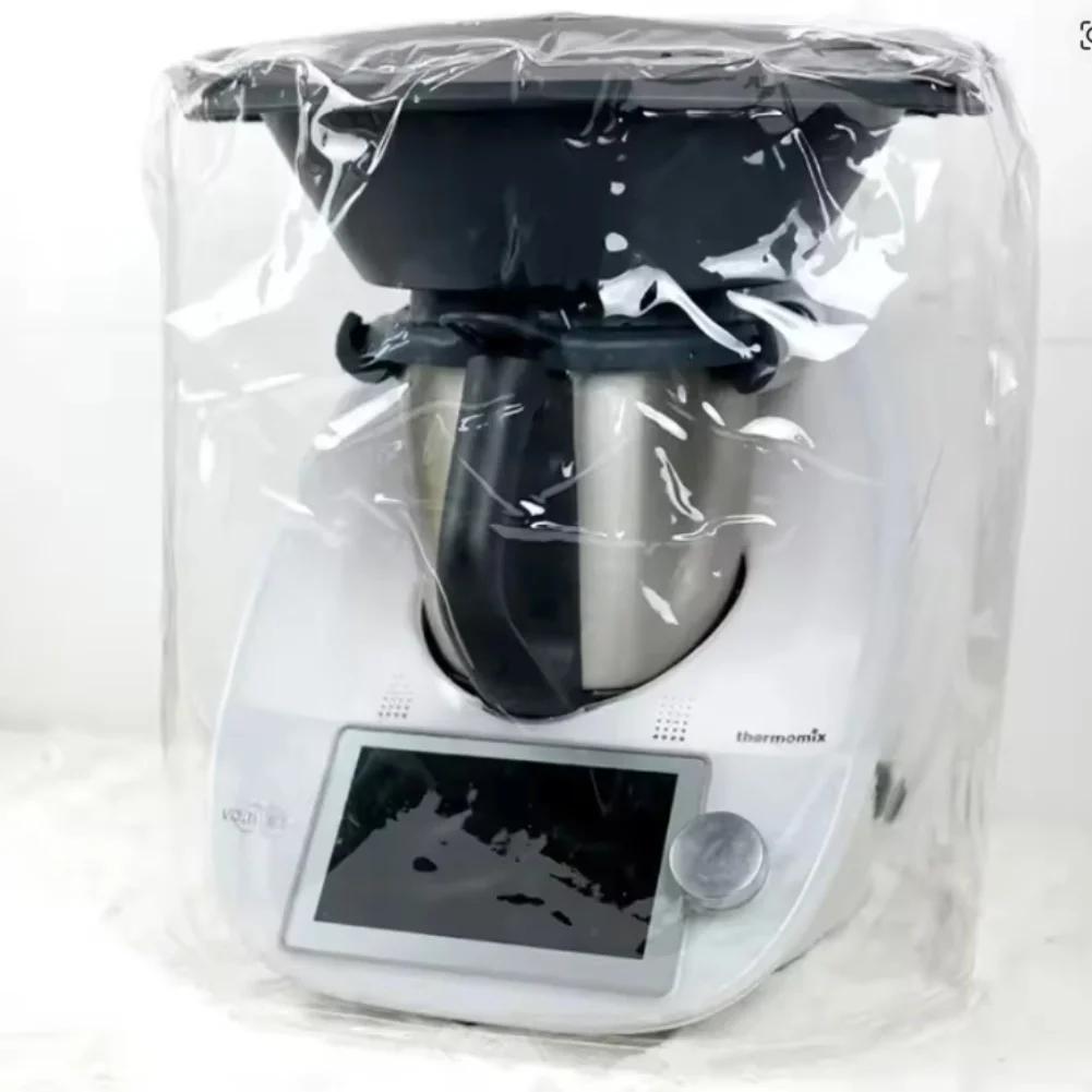Пылезащитный чехол для TM7 Standard Для версии TM7 Steamer Для модели TM5/6 Standard Для THERMOMIX Прозрачный маслостойкий пылезащитный чехол