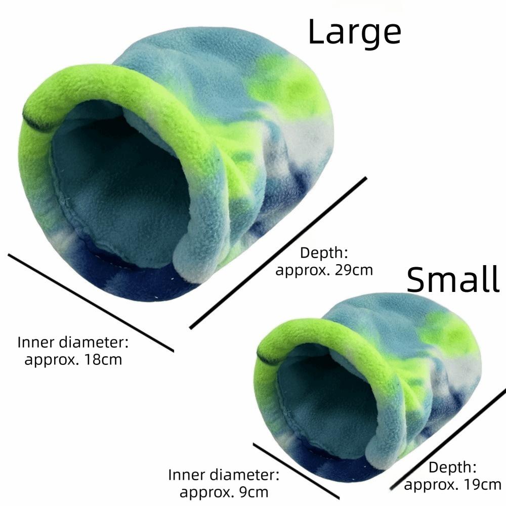 Soft Hamster Cotton Nest Interactive Hamster Hideout Cozy Tree Hole Nest Hedgehog