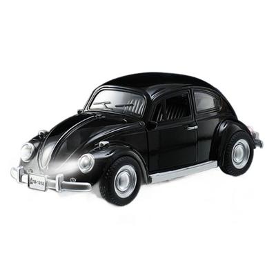 1/18 Volkswagen Beetle Сплав Классический Автомобиль Модель Литье под Давлением Металлическая Игрушка Ретро Транспортные Средства Модель Автомобиля Имитация Звука и Света Коллекция Подарки для Детей