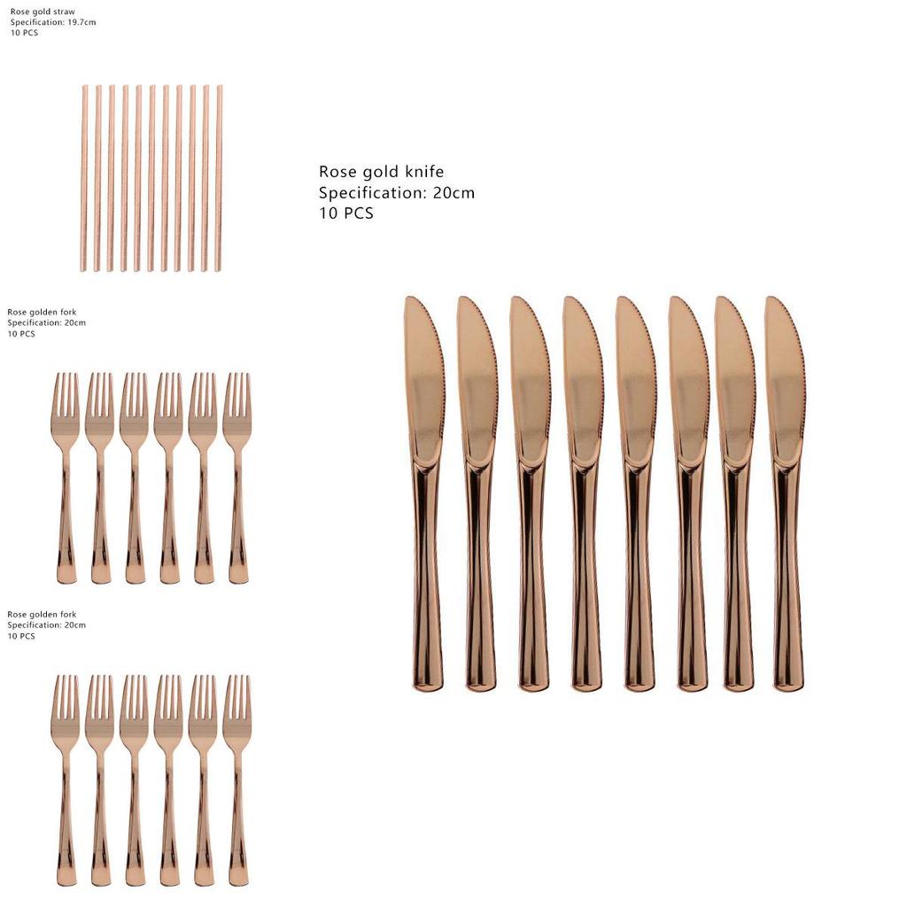 Элегантная посуда для вечеринки с тиснением розовым золотом, декор для свадеб и дней рождения