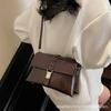 Retro casual commuter bag women's simple and versatile bucket bag 2025 spring niche fashion one-shoulder underarm bag