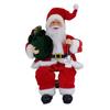 14 Inch Sitting Santa Claus Statue Christmas Character Decoration Christmas Creative Santa Claus Doll Christmas Party Decoration