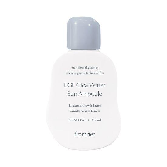FROMRIER Веганский EGF Cica Hwajalmeok Sun Ampoule 56 мл 2 вида (мягкий/вода)