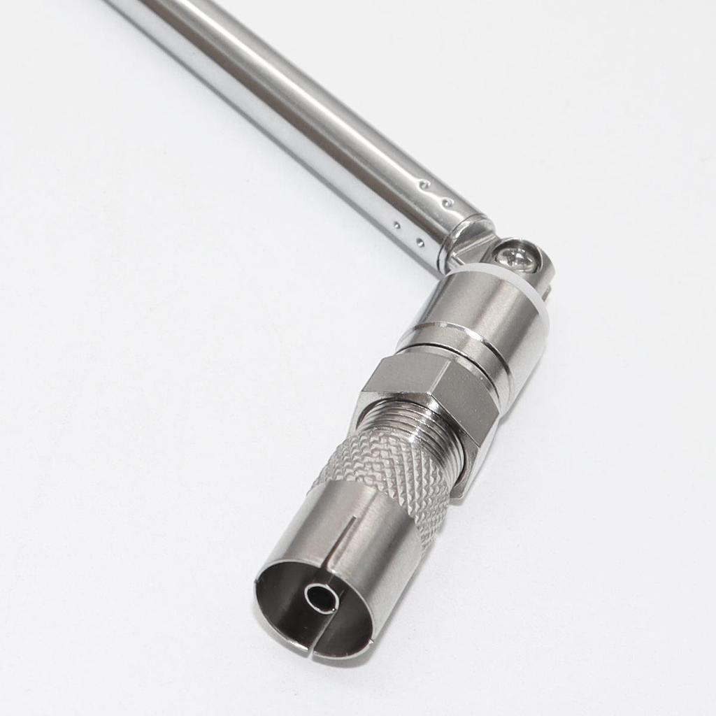 Универсальная FM-телескопическая штыревая антенна с разъемом BNC-папа