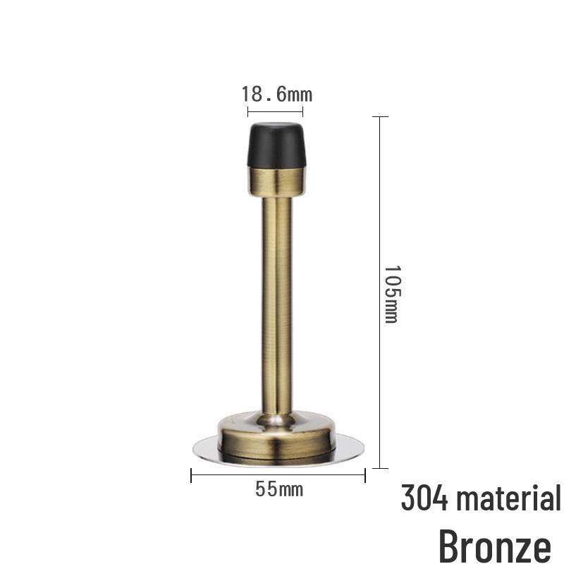 Самоклеящийся противоударный стопор для двери и присоска-бампер для безопасного входа и дверей ванной комнаты