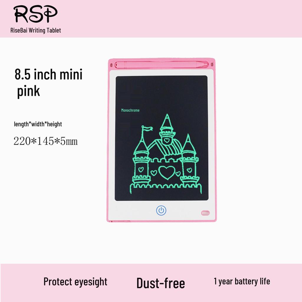 White LCD Drawing Board for Kids - 8.5", 10", 12" Educational Handwriting & Art Toy