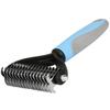 Pet Grooming Tool, Double-sided Comb and Brush To Remove Cat and Dog Hair